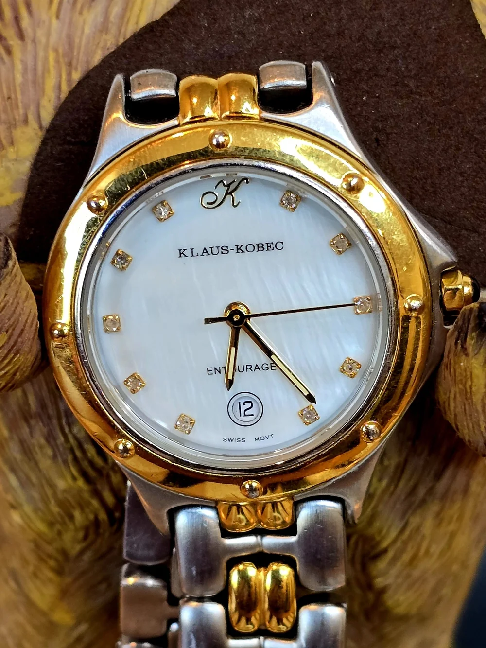 Klaus-Kobec Two-Tone Entourage Ladies Watch - Gold & Silver KKL1968